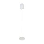 Eglo Vloerlamp Scordiano-L Staal Wit 2W 220lm - 830-840-865 CCT | IP44 - USB-C