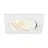 SLV New Tria Universeel 68 Spot Aluminium Wit Vierkant 8.6W 600lm 60D - 925-930-940 CCT | Zaagmaat 68mm - Beste Kleurweergave - Dimbaar 