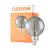 Osram Vintage 1906 LED E27 Globe Filament Smoke 125mm 5W 140lm - 818 Zeer Warm Wit | Vervangt 15W