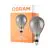 Osram Vintage 1906 LED E27 Peer Filament Smoke 160mm 5W 110lm - 818 Zeer Warm Wit | Dimbaar - Vervangt 25W