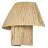 Ledvance Decor Wandlamp Bamboe Bruin | Geschikt voor 1x E27