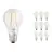 Voordeelpak 10x Osram CLASSIC LED E27 Peer Filament Helder 4.2W 470lm - 927 Zeer Warm Wit | Beste Kleurweergave - Dimbaar - Vervangt 40W