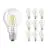 Voordeelpak 10x Osram CLASSIC LED E27 Peer Filament Helder 4W 470lm - 827 Zeer Warm Wit | Vervangt 40W