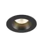 SLV New Tria 68 Spot Aluminium Zwart Rond 8.3W 500lm 38D - 930 Warm Wit | Zaagmaat 68mm -  Beste Kleurweergave - Dimbaar 