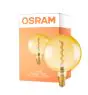 Osram Vintage 1906 LED E27 Globe Filament Goud 200mm 5W 300lm - 820 Zeer Warm Wit | Dimbaar - Vervangt 40W