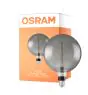 Osram Vintage 1906 LED E27 Globe Filament Smoke 200mm 5W 110lm - 818 Zeer Warm Wit | Dimbaar - Vervangt 25W