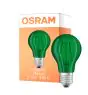 Osram LED Star Classic Decor E27 Peer Filament Mat 2.5W 45lm - Green |Vervangt 7W