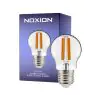 Noxion Lucent Lustre LED E27 Kogel Filament Helder 4.5W 470lm - 827 Zeer Warm Wit | Dimbaar - Vervangt 40W