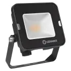 Ledvance LED Floodlight Compact Zwart 10W 1000lm 100D - 840 Koel Wit | IP65 - Symmetrisch 