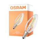 Osram LED Superstar Classic E14 Kaars Filament Helder 2.2W 300lm - 927 Zeer Warm Wit | Dimbaar -  Vervangt 25W