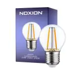 Noxion Lucent Lustre LED E27 Kogel Filament Helder 2.5W 250lm - 827 Zeer Warm Wit - Vervangt 25W