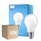 Voordeelpak 10x Philips Corepro LED Lamp E27 Peer Mat 10.5W 1521lm - 830 Warm Wit | Vervangt 100W
