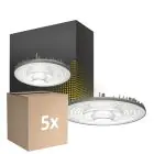 Voordeelpak 5x Bright Choice LED Highbay V2.0 100W 13000lm 90D - 840 Koel Wit | IP65 - 1-10V