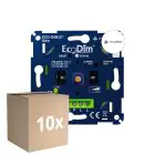 Voordeelpak 10x EcoDim.07 LED Dimmer Mater Druk/Draai 0-250W (RLC)