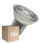 Voordeelpak 10x Ledvance LED Reflector GU10 PAR16 6.1W 575lm 36D - 930 Warm Wit Warm Wit| Dimbaar - Vervangt 80W
