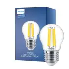 Philips Master Value LED Lustre E27 Kogel Filament Helder 3.4W 470lm - 927 Zeer Warm Wit | Beste Kleurweergave - Dimbaar - Vervangt 40W