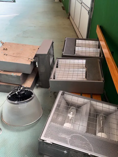 verouderde gasontladingslampen